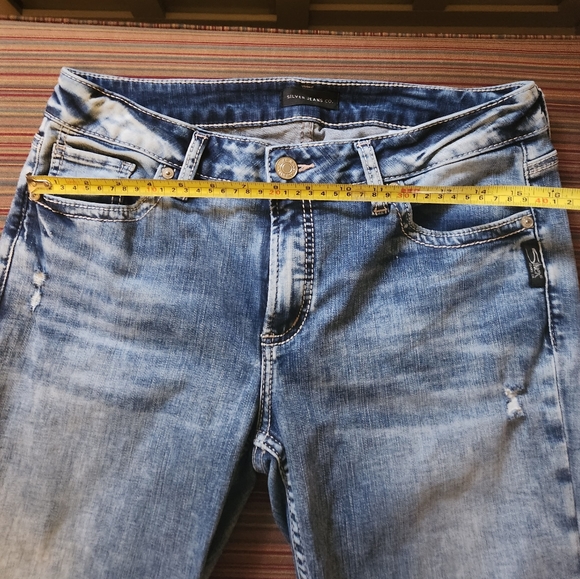 Silver Elise Capris - Picture 4 of 5